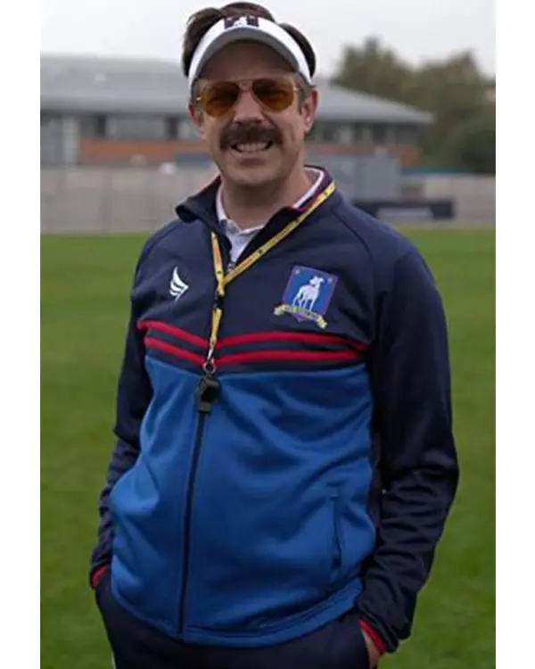 Ted Lasso Jason Sudeikis Polyester Jacket Ted Lasso Jason Sudeikis Polyester Jacket