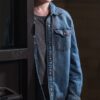  	Hudson Colony Blue Denim Jacket