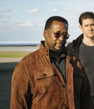  	Tom Clancy’s Jack Ryan James Greer Leather Jacket