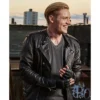  	Shadowhunters Jace Wayland Real Leather Biker Jacket