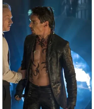  	Shadowhunters Alan Van Sprang Real Leather Jacket