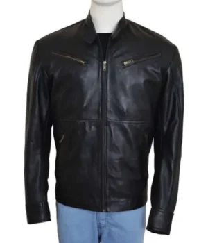  	Matthew Daddario Shadowhunters Faux Leather Jacket
