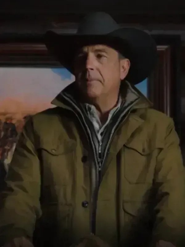 John Dutton Yellowstone Cotton Green Jacket