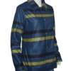  Yellowstone S02 E08 Kelly Reilly Beth Dutton Blue Jacket