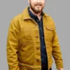  Cole Hauser Yellowstone Rip Wheeler Yellow Premiere Jacket