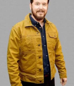  Cole Hauser Yellowstone Rip Wheeler Yellow Premiere Jacket