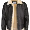  Henry Sheepskin Shearling Aviator Jacket