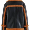  Austin Brown Leather Black Jacket