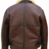  Pilot Flight WWII Shearling B3 Bomber Jacket