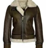  Frank Aviator SF Bomber RAF Shearling Jacket