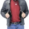 Vintage Black Motorcycle Leather Jacket For Mens Vintage Black Motorcycle Leather Jacket For Mens