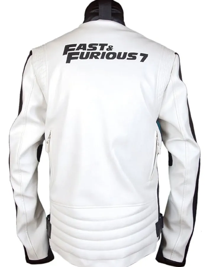 Fast and Furious 7 Dominic Toretto Leather Jacket Fast and Furious 7 Dominic Toretto Leather Jacket