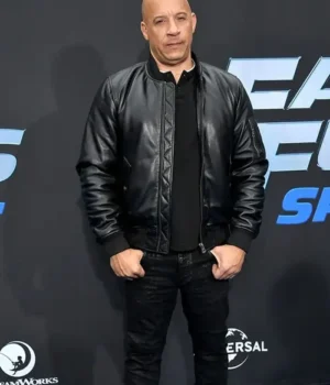  Vin Diesel Fast And Furious Spy Racers Premiere Leather Jacket