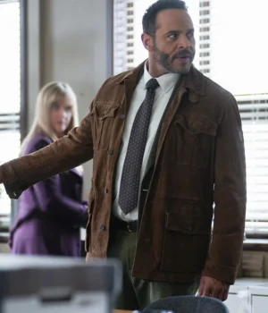  Adam Karadec High Potential S01 Brown Suede Jacket