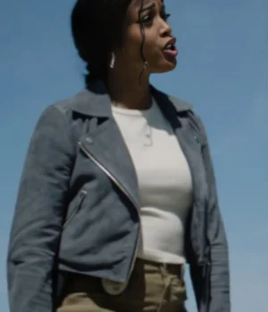  Daphne High Potential Suede Jacket