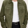 Detective Karadec High Potential Suede Trucker Jacket Detective Karadec High Potential Suede Trucker Jacket