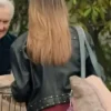 High Potential 2024 Kaitlin Olson Black Leather Jacket High Potential 2024 Kaitlin Olson Black Leather Jacket