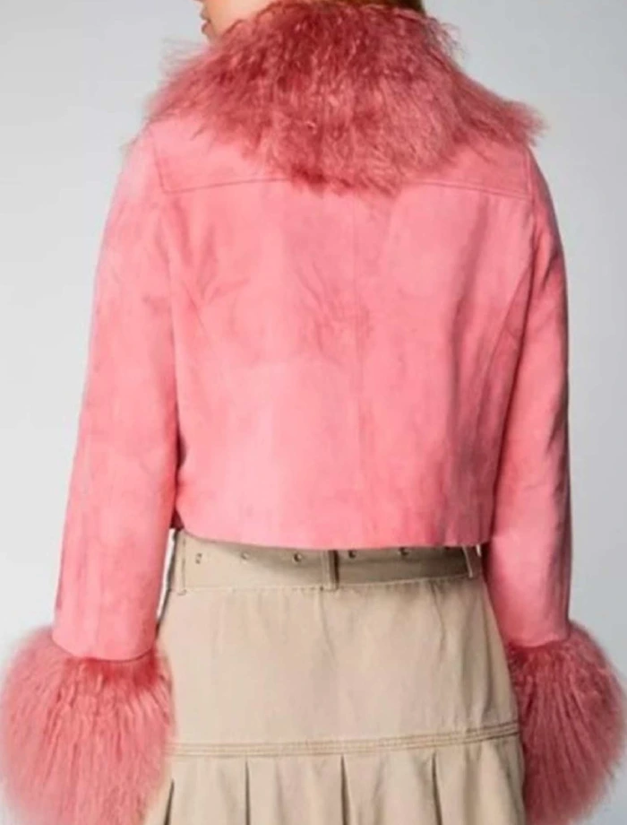 High Potential Kaitlin Olson Pink Jacket High Potential Kaitlin Olson Pink Jacket