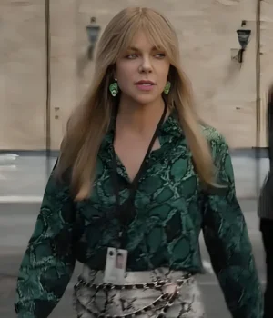  Kaitlin Olson High Potential Green Snake Shirt