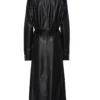  Dynasty S03 Ep16 Elizabeth Gillies Black Double Breasted Coat