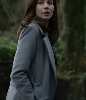  Every Breath You Take Grace Wool Grey Trench Coat