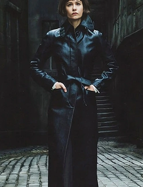 Fantastic Beasts The Crimes of Grindelwald Katherine Waterston Black Coat Fantastic Beasts The Crimes of Grindelwald Katherine Waterston Black Coat