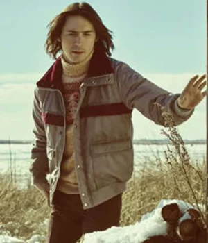  Charlie Gerhardt Fargo Season 4 Grey and Maroon Jacket
