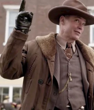  Fargo Season 04 Dick Wickware Cotton Long Trench Coat