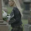  Alyvia Alyn Lind Chucky Leather Jacket