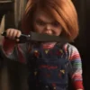  Chucky Doll Blue Romper