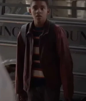  Chucky Season 2 Devon Evans Brown Jacket