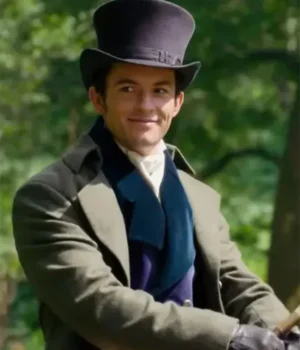  Bridgerton S02 Anthony Grey Long Coat