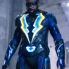  Black Lightning Jefferson Pierce Cosplay Leather Jacket