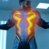  Black Lightning Jefferson Pierce Cosplay Leather Jacket