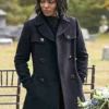  Black Lightning Jennifer Pierce Double Breasted Coat