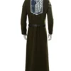  Attack On Titan S03 Eren Jaeger Green Trench Coat