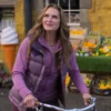  Brooke Shields A Castle For Christmas Purple Vest