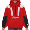  Archie Stegaro Red Hooded Jacket