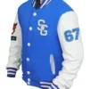  Baseball Stegaro Blue Varsity Jacket