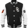  Basketball Black Stegaro Varsity Jacket