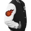  Basketball Black Stegaro Varsity Jacket