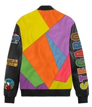  Castaneda Stegaro Leather Zipper Jacket