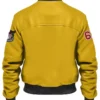  Jack Stegaro Bomber Leather Jacket