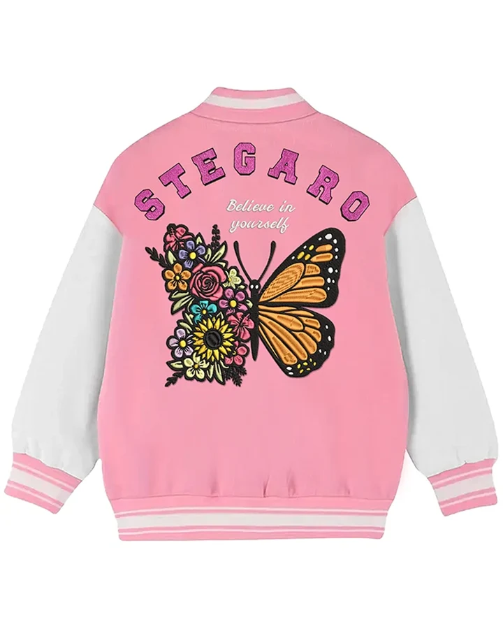 Lily Blossom Stegaro Varsity Jacket Lily Blossom Stegaro Varsity Jacket