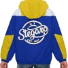  Marie Royal Blue And Yellow Anorak Stegaro Jacket