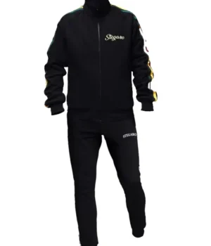  Morgon Black Stegaro Tracksuit