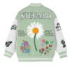  Nunez Stegaro Pretty Girl Green Varsity Jacket