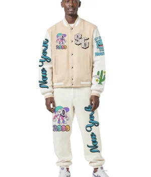  Peter Stegaro Mascot Wool varsity Jacket