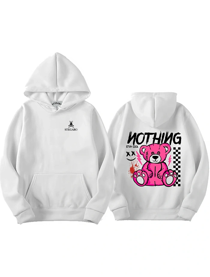 Pink Bear Stegaro Hoodie Pink Bear Stegaro Hoodie