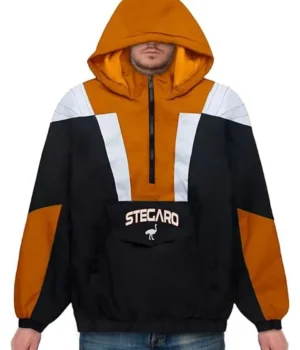  Ronin Black Orange Anorak Stegaro Jacket